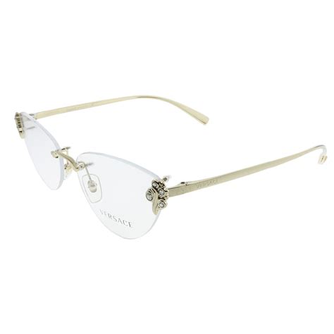 versace eyeglass frames womens|versace rimless eyeglass frames.